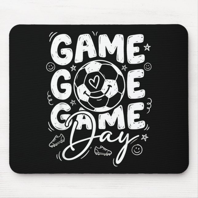 Game Day Soccer Mouse Pad (Front)