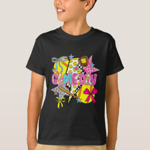 Game Day Softll Preppy Softll Game Day T-Shirt