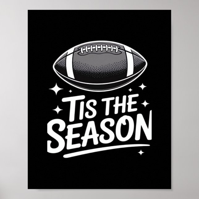 Game Day Support Football Poster (Front)