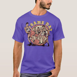 Game Day Vintage Basketball T-Shirt