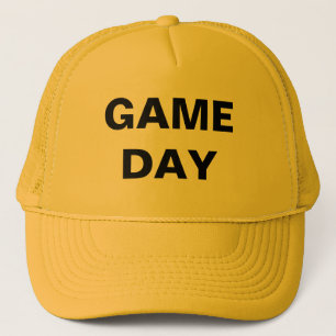 Game Day Yellow Trucker Hat