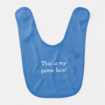 Game Face Baby BIb
