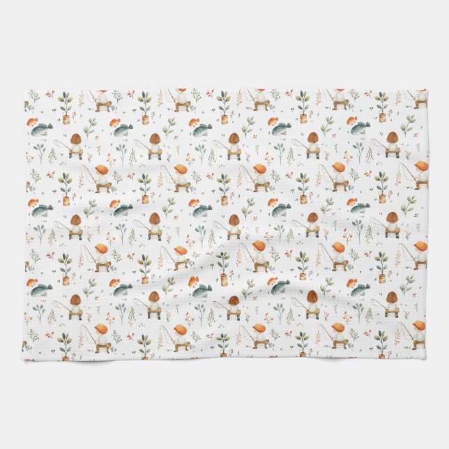 Game Fish Are Too Valuable To Be Caught Only Once Kitchen Towel (Horizontal)