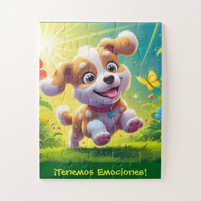 Game for children “Pets have Emotions!” Jigsaw Puzzle (Vertical)