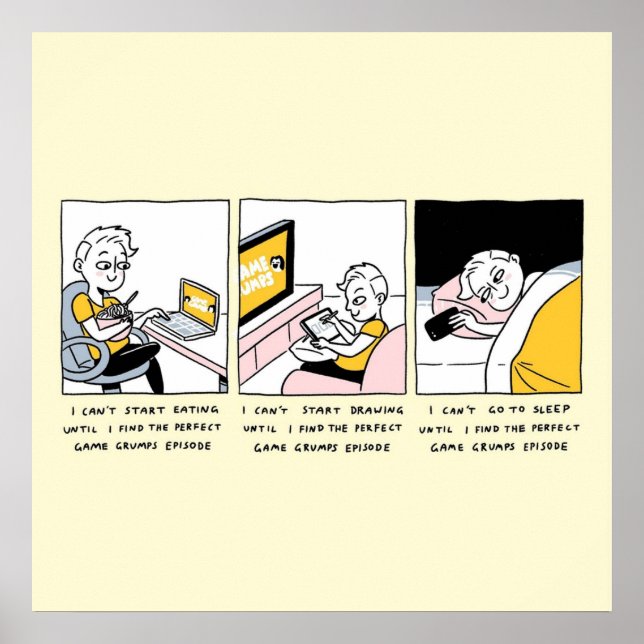 Game Grumps love Poster (Front)