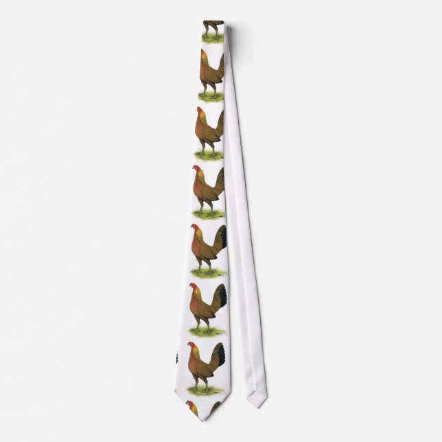 Game Hen:  Pea-combed Tie (Front)
