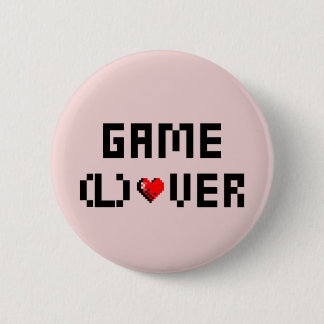 Game (L)Over 2 Inch Round Button