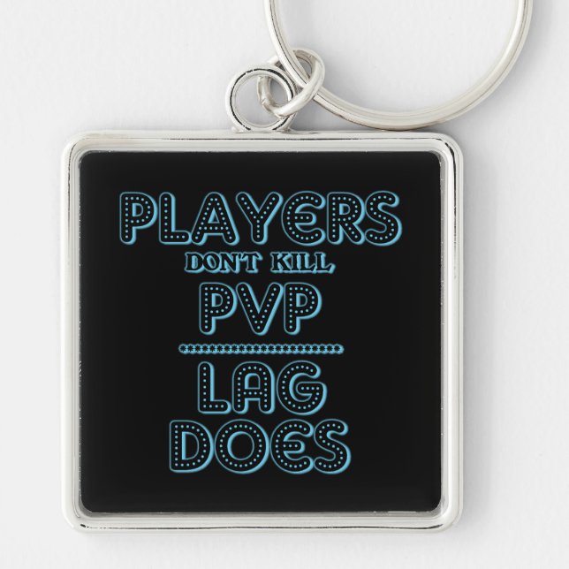 Game Lag PVP Key Chain (Front)