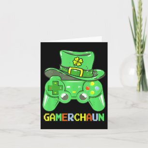 Game Leprechaun Costume St. Patrick's Day  Card