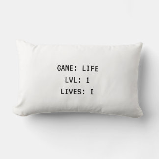 Game Life Level 1 Life 1 Pillow