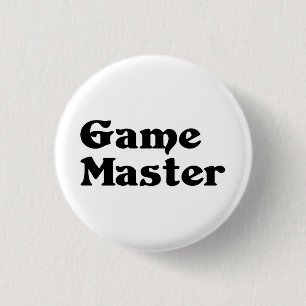 Game Master 1 Inch Round Button