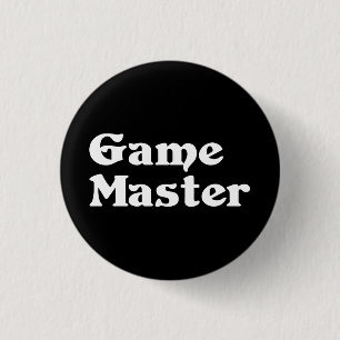 Game Master 1 Inch Round Button