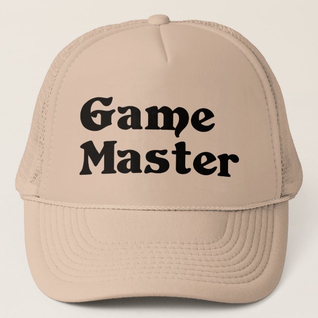 Game Master Trucker Hat (Front)