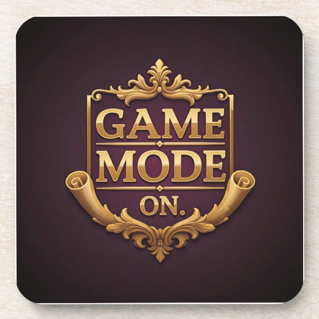 Game Mode On  Coaster (Front)