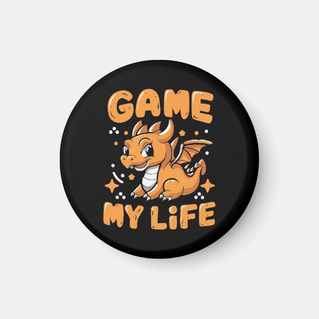 Game my life magnet (Front)