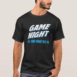 Game Night Board Game  Family Trivia Game Show Hos T-Shirt