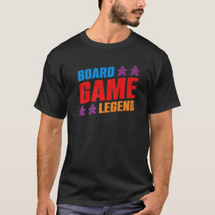 Game Night Board Game Legend T-Shirt