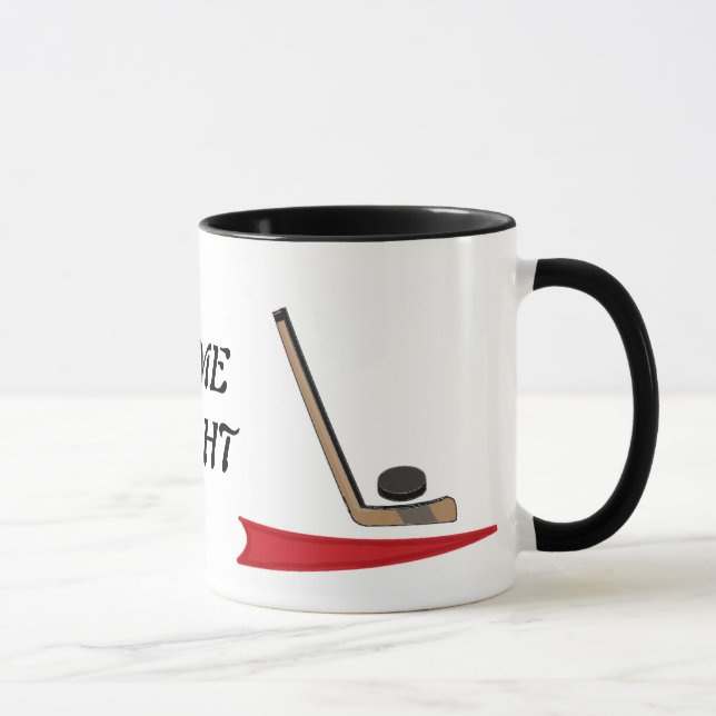 Game Night _ Hockey Design Mug (Right)