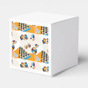 Game Night Themed Party Decorations Favor Box