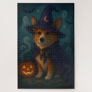 Game Night Whimsical Mystical Corgi Enchanted Jigsaw Puzzle