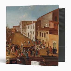 Game of Bowls in the Campo dei Gesuiti, Venice Binder
