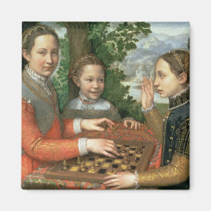 Game of Chess, 1555 Magnet