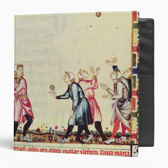Game of pelota in the open air binder (Front/Inside)