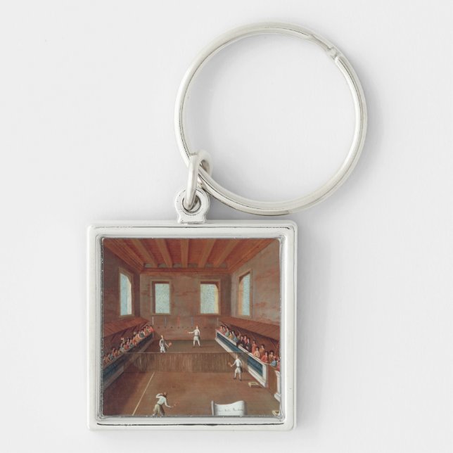 Game of Racquets Keychain (Front)