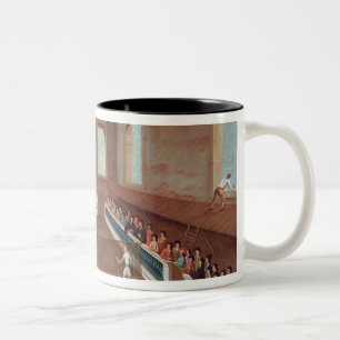 Game of Racquets Two-Tone Coffee Mug