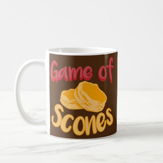 Game of Scones Scone Baker Tea Time Fresh Bakery Coffee Mug (Left)