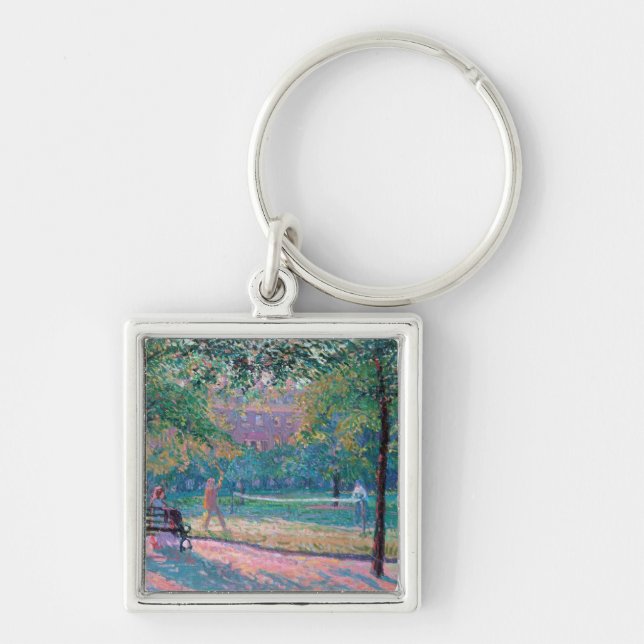 Game of Tennis Keychain (Front)