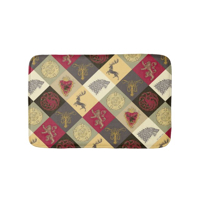 Game of Thrones Sigil Pattern Bath Mat (Front)