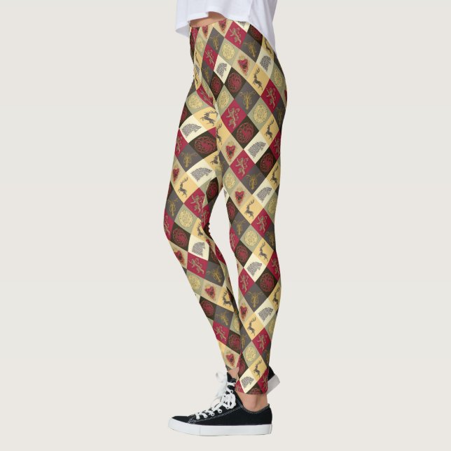 Game of Thrones Sigil Pattern Leggings (Left)