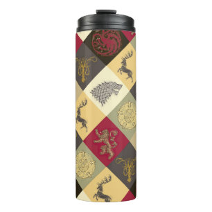 Game of Thrones Sigil Pattern Thermal Tumbler