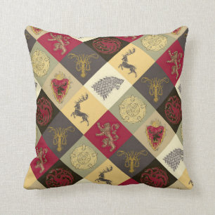 Game of Thrones Sigil Pattern Throw Pillow