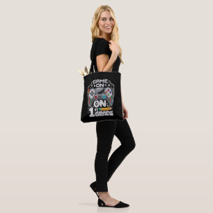 Game On 1st Grade Back to School Tote Bag