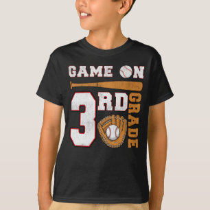 Game On 3rd Grade Baseball Back to School T-Shirt