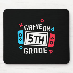 Game On 5th Grade Fun Team Fifth Back To School Mouse Pad