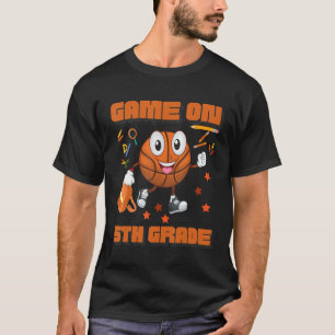Game On 8th Grade Basketball Player Student Backpa T-Shirt