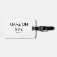Game on add couple name wedding party place city g