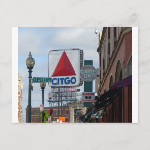Game On Boston! Postcard