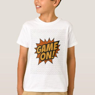 GAME ON! Comic Burst • Gamer Wall Poster T-Shirt
