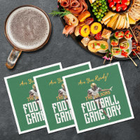 Game On Football Player on Green