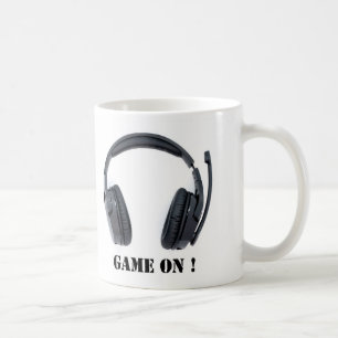 Game on ! Gaming headphones Coffee Mug