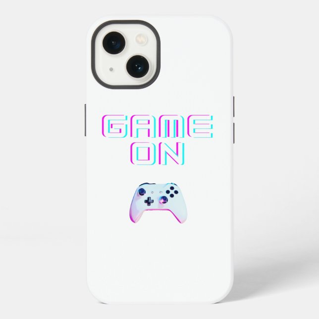 Game On iPhone Case (Back)