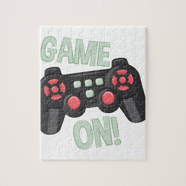 Game On Jigsaw Puzzle (Vertical)