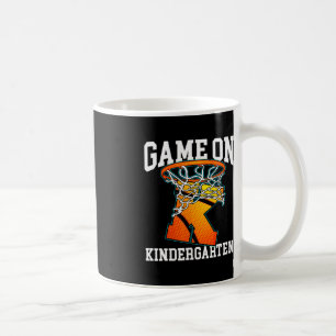 Game On Kindergarten Basketball Back To School Stu Coffee Mug