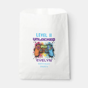  Game On Level Up Video Game Birthday Favour Bag