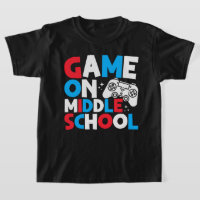 Game On Middle School Grade Funny Birthday Gaming