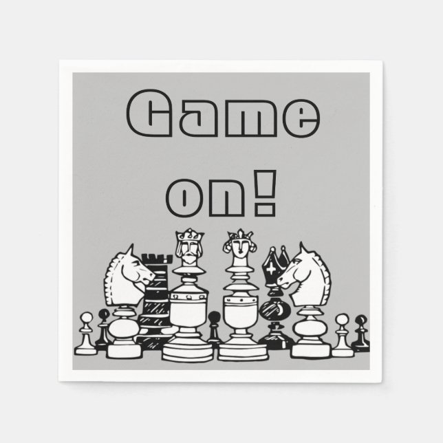 Game on Napkins (Front)